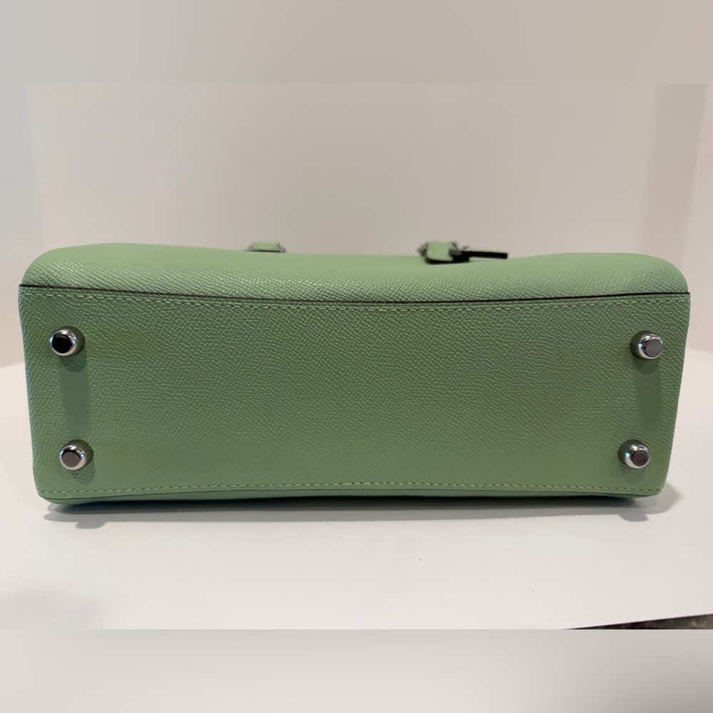 Coach Mini Darcie Carryall Bag in Pistachio Green - Picture 16 of 16